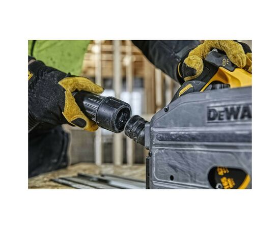 Дисковая пила DeWALT погружная 54В XR FLEXVOLT Li-lon, 165х20 мм, TSTAK (Без АКБ и ЗУ) (DCS520NT), изображение 5 Дисковая пила DeWALT погружная 54В XR FLEXVOLT Li-lon, 165х20 мм, TSTAK (Без АКБ и ЗУ) (DCS520NT), изображение 5