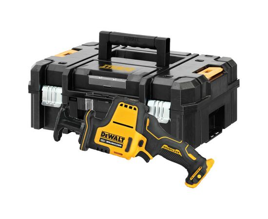 Шабельна пила DeWALT 10.8/12В XR Li-lon, 0 - 2800 хід/хв, 1.38 кг (без АКБ та ЗП) (DCS312NT)
