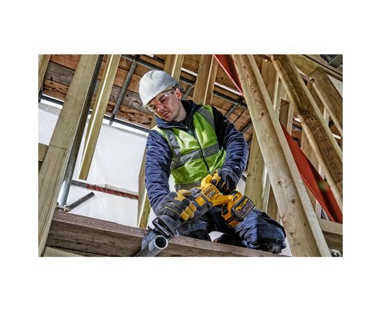 Сабельная пила DeWALT 54В XR FLEXVOLT Li-lon, 0 - 3000 ход/мин, 3.54 кг, TSTAK (без АКБ и ЗУ) (DCS389NT), изображение 10 Сабельная пила DeWALT 54В XR FLEXVOLT Li-lon, 0 - 3000 ход/мин, 3.54 кг, TSTAK (без АКБ и ЗУ) (DCS389NT), изображение 10