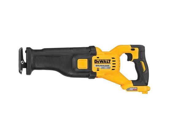 Сабельная пила DeWALT 54В XR FLEXVOLT Li-lon, 0 - 3000 ход/мин, 3.54 кг, TSTAK (без АКБ и ЗУ) (DCS389NT), изображение 3 Сабельная пила DeWALT 54В XR FLEXVOLT Li-lon, 0 - 3000 ход/мин, 3.54 кг, TSTAK (без АКБ и ЗУ) (DCS389NT), изображение 3