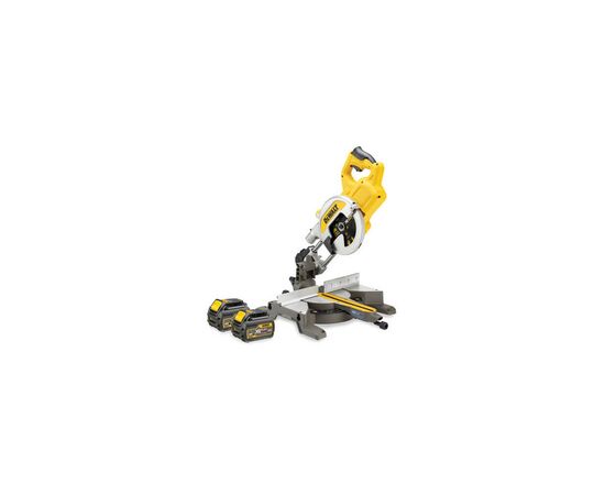 Торцювальна пила DeWALT 54В XR FLEXVOLT Li-Ion, 216х30 мм, XPS, 15 кг, 2x6Ah, TSTAK (DCS777T2)