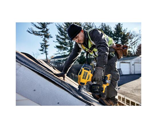 Гвоздезабиватель DeWALT 18В XR Li-Ion 2x2Ah,3.85 кг, TSTAK (DCN45RND2), изображение 9 Гвоздезабиватель DeWALT 18В XR Li-Ion 2x2Ah,3.85 кг, TSTAK (DCN45RND2), изображение 9