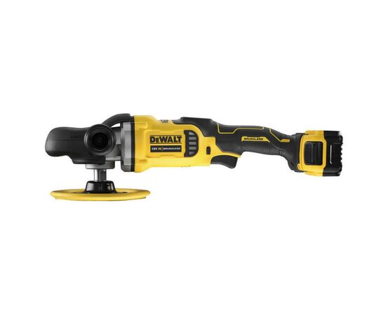 Шлифовальная машина DeWALT полировальная, 18В XR Li-Ion, 800 - 2200 об/мин, 2x5Ah (DCM849P2), изображение 2 Шлифовальная машина DeWALT полировальная, 18В XR Li-Ion, 800 - 2200 об/мин, 2x5Ah (DCM849P2), изображение 2
