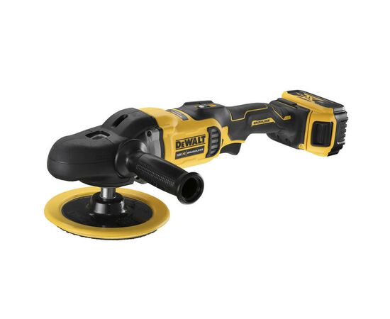 Шліфувальна машина DeWALT полірувальна, 18В XR Li-Ion, 800 - 2200 об/хв, 2x5Ah (DCM849P2)