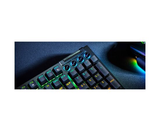 Клавиатура Razer BlackWidow V4 Green Switch USB RU Black (RZ03-04690100-R3M1), изображение 9 Клавиатура Razer BlackWidow V4 Green Switch USB RU Black (RZ03-04690100-R3M1), изображение 9