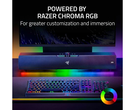 Акустическая система Razer Leviathan V2 Pro Black (RZ05-04160100-R3G1), изображение 8 Акустическая система Razer Leviathan V2 Pro Black (RZ05-04160100-R3G1), изображение 8