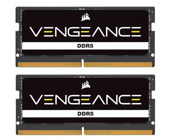 Модуль пам'яті для ноутбука SoDIMM DDR5 32GB (2x16GB) 4800 MHz Vengeance Corsair (CMSX32GX5M2A4800C40)