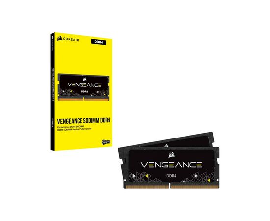Модуль памяти для ноутбука SoDIMM DDR4 16GB (2x8GB) 3200 MHz Vengeance Corsair (CMSX16GX4M2A3200C22), изображение 3 Модуль памяти для ноутбука SoDIMM DDR4 16GB (2x8GB) 3200 MHz Vengeance Corsair (CMSX16GX4M2A3200C22), изображение 3