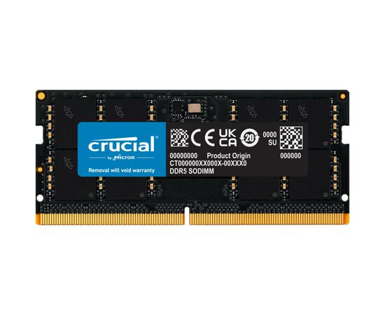Модуль памяти для ноутбука SoDIMM DDR5 8GB 5600 MHz Micron (CT8G56C46S5)