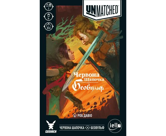 Настольная игра Geekach Games Unmatched: Красная Шапочка против Беовульфа (GKCH054RB), изображение 5 Настольная игра Geekach Games Unmatched: Красная Шапочка против Беовульфа (GKCH054RB), изображение 5