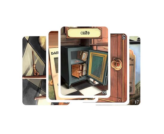Настольная игра Geekach Games Шерлок. Набор 4 (3 игры: Фабианские эссе, Убийство в поезде, Подделка) (GKCH118S4), изображение 7 Настольная игра Geekach Games Шерлок. Набор 4 (3 игры: Фабианские эссе, Убийство в поезде, Подделка) (GKCH118S4), изображение 7
