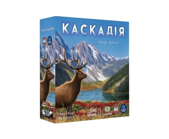 Настольная игра Lord of Boards Каскадия (Cascadia) (LOB2305UA)