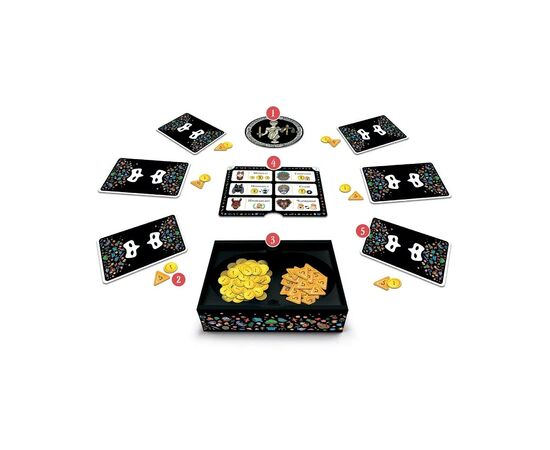 Настольная игра Lord of Boards Маскарад (Маскарад 2-е издание) (LOB2307UA), изображение 2 Настольная игра Lord of Boards Маскарад (Маскарад 2-е издание) (LOB2307UA), изображение 2