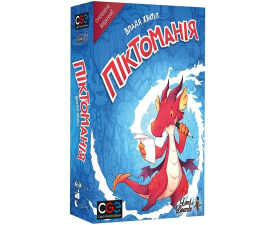 Настольная игра Lord of Boards Пиктомания (Pictomania) (Второе издание) (LOB2313UA)