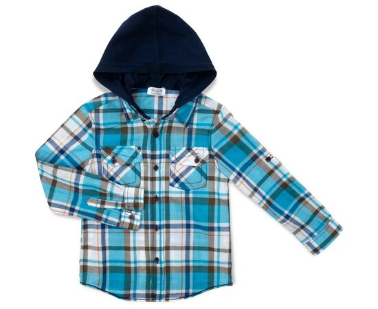 Сорочка Soobe в клітинку (14YEGGMK102-128B-blue)