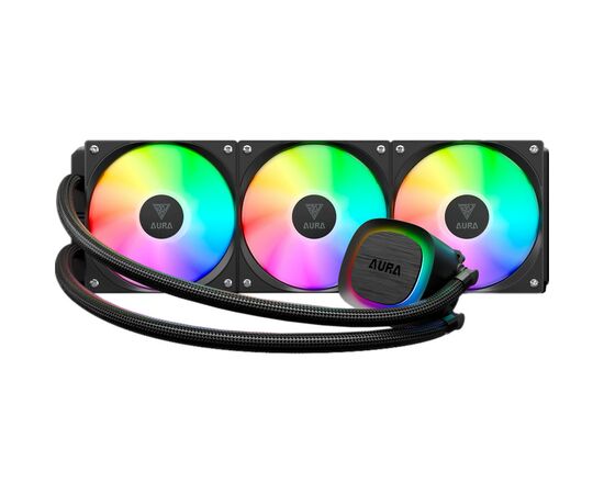 Система водяного охлаждения Gamdias AURA GL360 V2 CPU Liquid Cooler (4712960139343), изображение 2 Система водяного охлаждения Gamdias AURA GL360 V2 CPU Liquid Cooler (4712960139343), изображение 2