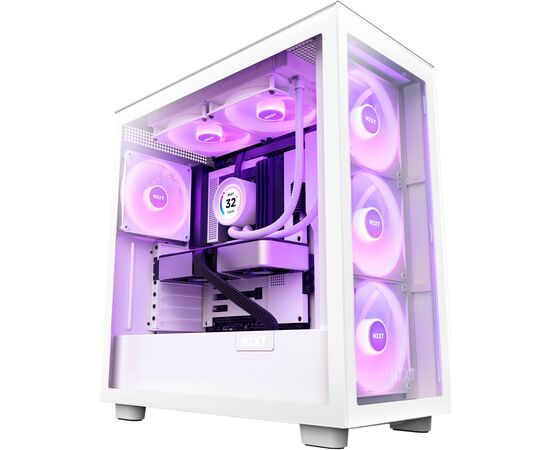 Система водяного охлаждения NZXT Kraken Elite RGB 240mm (RL-KR24E-W1), изображение 6 Система водяного охлаждения NZXT Kraken Elite RGB 240mm (RL-KR24E-W1), изображение 6