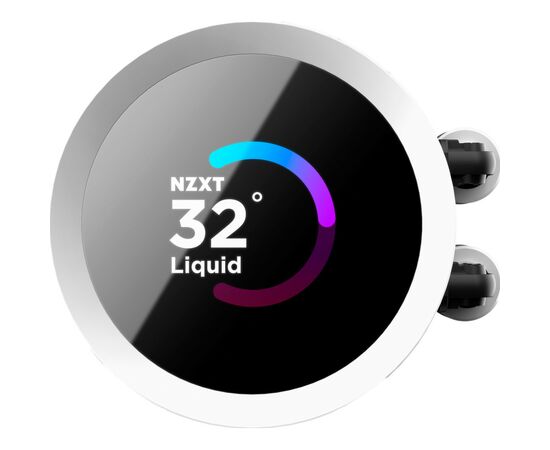Система водяного охлаждения NZXT Kraken RGB 280mm w/Display, (RL-KR280-W1), изображение 3 Система водяного охлаждения NZXT Kraken RGB 280mm w/Display, (RL-KR280-W1), изображение 3