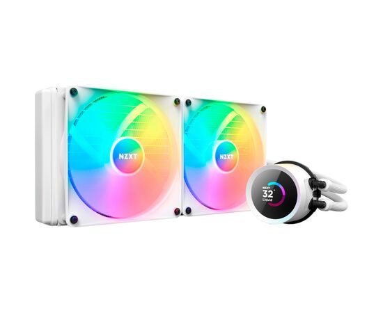 Система водяного охолодження NZXT Kraken RGB 280mm w/Display, (RL-KR280-W1)