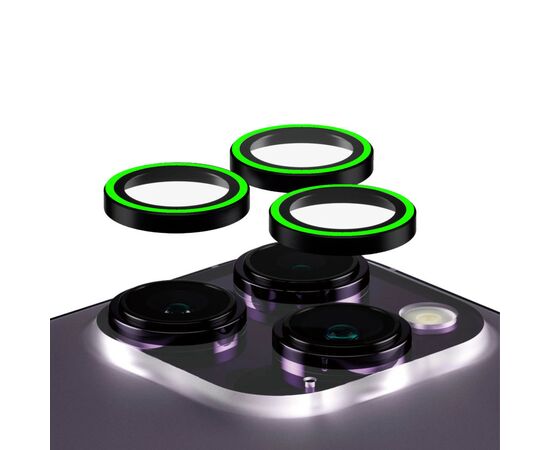 Скло захисне Armorstandart for Camera AR iPhone 15 Pro / 15 Pro Max Green (ARM76128)