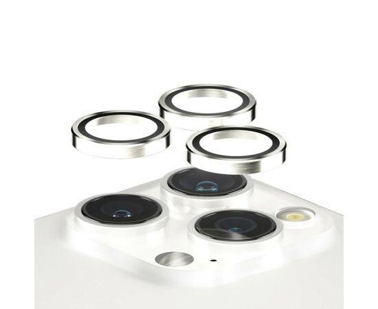 Стекло защитное Armorstandart for Camera AR iPhone 15 Pro / 15 Pro Max Silver Titanium (ARM76122)