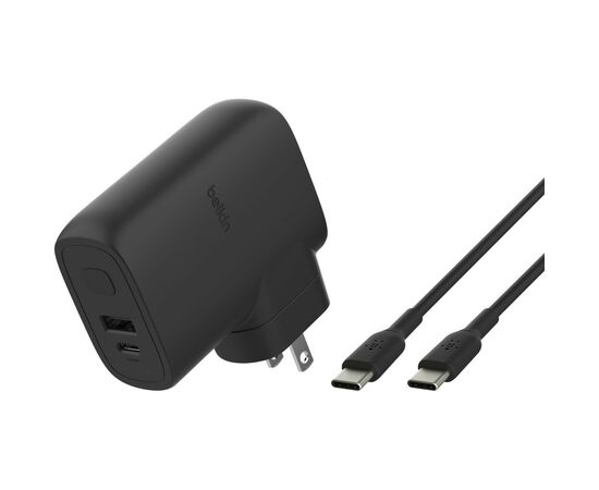 Зарядное устройство Belkin USB-С 25W PD + PowerBank 5000mAh + cable USB-C 1m (BPZ003BT1MBK-B6), изображение 2 Зарядное устройство Belkin USB-С 25W PD + PowerBank 5000mAh + cable USB-C 1m (BPZ003BT1MBK-B6), изображение 2