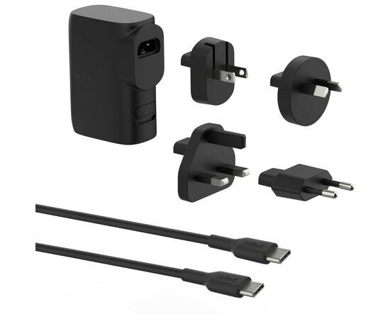Зарядное устройство Belkin USB-С 25W PD + PowerBank 5000mAh + cable USB-C 1m (BPZ003BT1MBK-B6), изображение 3 Зарядное устройство Belkin USB-С 25W PD + PowerBank 5000mAh + cable USB-C 1m (BPZ003BT1MBK-B6), изображение 3