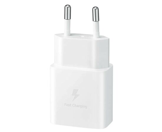 Зарядное устройство Samsung USB-С 15W White (EP-T1510NWEGEU), изображение 2 Зарядное устройство Samsung USB-С 15W White (EP-T1510NWEGEU), изображение 2