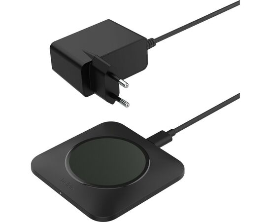 Зарядное устройство Belkin 15W Pad Easy Align Black (WIA007VFBK), изображение 5 Зарядное устройство Belkin 15W Pad Easy Align Black (WIA007VFBK), изображение 5