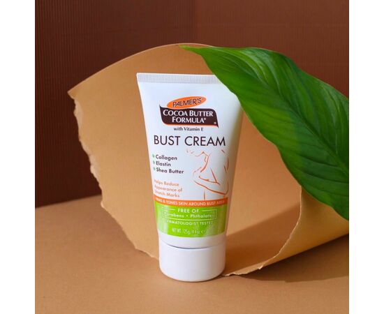 Косметика для мам Palmer's Укрепляющий крем для груди с маслом какао и витамином Е, 125 г (4070-6.00), изображение 5 Косметика для мам Palmer's Укрепляющий крем для груди с маслом какао и витамином Е, 125 г (4070-6.00), изображение 5