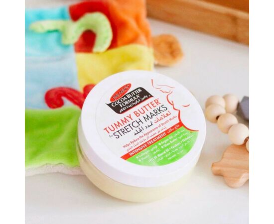 Косметика для мам масло какао для живота от растяжек с витамином Е, 125 г Palmer's (4076-6N), изображение 2 Косметика для мам масло какао для живота от растяжек с витамином Е, 125 г Palmer's (4076-6N), изображение 2