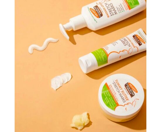 Косметика для мам масло какао для живота от растяжек с витамином Е, 125 г Palmer's (4076-6N), изображение 4 Косметика для мам масло какао для живота от растяжек с витамином Е, 125 г Palmer's (4076-6N), изображение 4