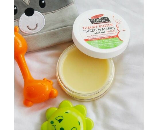 Косметика для мам масло какао для живота от растяжек с витамином Е, 125 г Palmer's (4076-6N), изображение 5 Косметика для мам масло какао для живота от растяжек с витамином Е, 125 г Palmer's (4076-6N), изображение 5