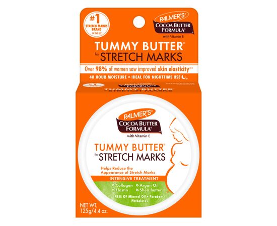 Косметика для мам масло какао для живота от растяжек с витамином Е, 125 г Palmer's (4076-6N)