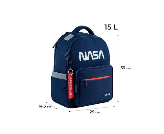 Рюкзак школьный Kite Education 770 NASA (NS24-770M), изображение 2