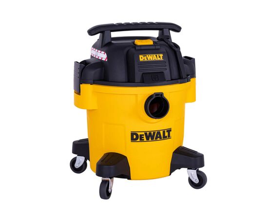 Пылесос строительный DeWALT 1050 Вт, длина шланга 2.1 м, 20 л (DXV20PTA), изображение 4 Пылесос строительный DeWALT 1050 Вт, длина шланга 2.1 м, 20 л (DXV20PTA), изображение 4