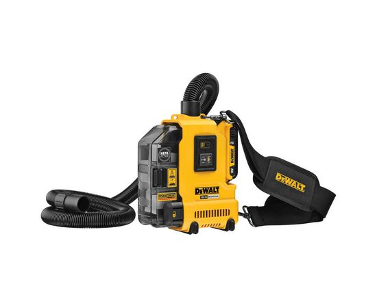 Пылесос строительный DeWALT 18В XR Li-Ion, HEPA Filter, 1.65 кг, 2Ah (DWH161D1)