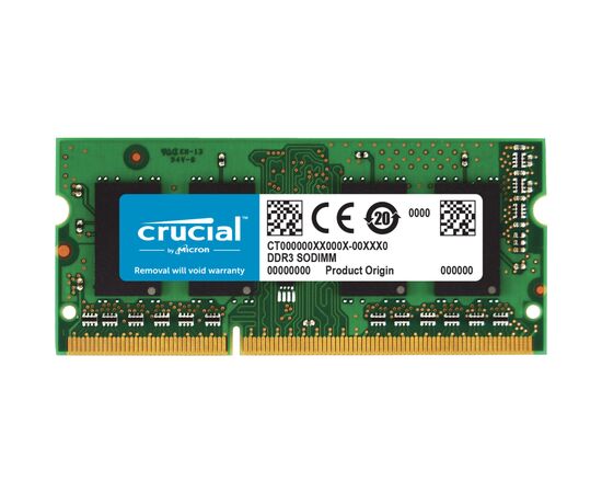 Модуль пам'яті для ноутбука SoDIMM DDR4 4GB 1600 MHz Micron (CT4G3S160BJM)