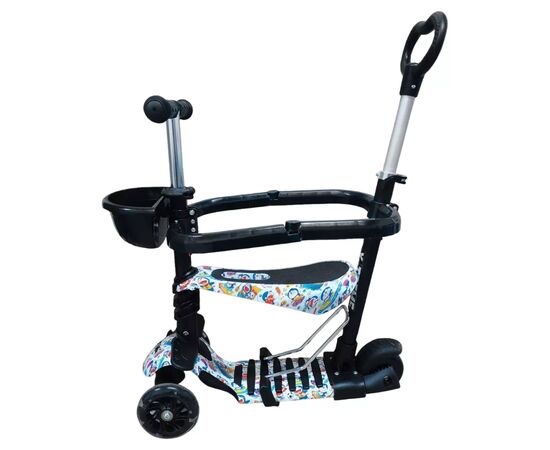 Самокат X-TREME KS-705-5W KITTY черный (125242)