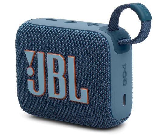 Акустическая система JBL Go 4 Blue (JBLGO4BLU), изображение 2 Акустическая система JBL Go 4 Blue (JBLGO4BLU), изображение 2