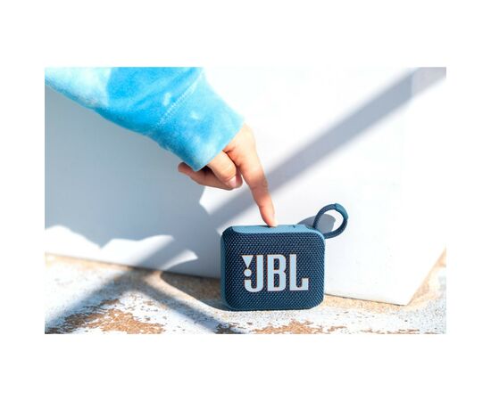 Акустическая система JBL Go 4 Blue (JBLGO4BLU), изображение 9 Акустическая система JBL Go 4 Blue (JBLGO4BLU), изображение 9