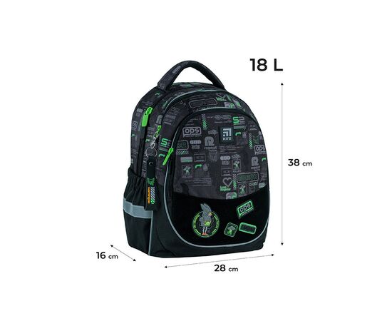 Рюкзак школьный Kite Education 700 Fox Rules (K24-700M-4), изображение 2 Рюкзак школьный Kite Education 700 Fox Rules (K24-700M-4), изображение 2