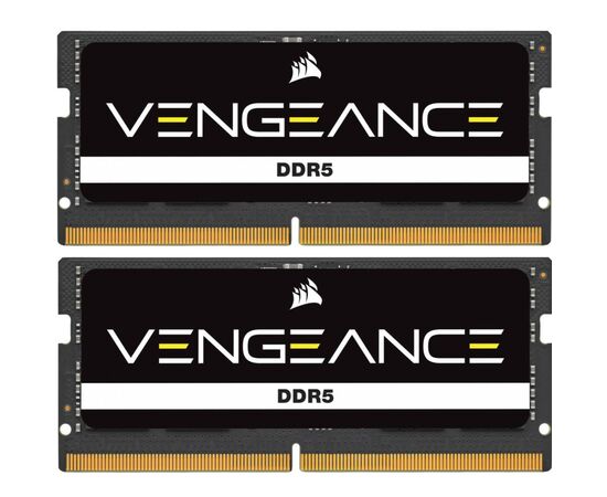 Модуль памяти для ноутбука SoDIMM DDR5 64GB (2x32GB) 4800 MHzPro Overclocking Corsair (CMSX64GX5M2A4800C40)