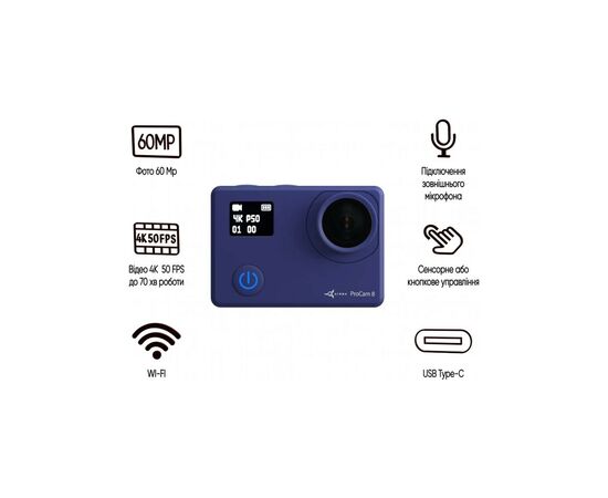 Экшн-камера AirOn ProCam X Blogger's Kit 30 in 1 (69477915500066), изображение 2 Экшн-камера AirOn ProCam X Blogger's Kit 30 in 1 (69477915500066), изображение 2