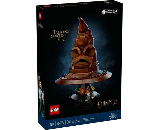 Конструктор LEGO Harry Potter Болтливая сортировочная шляпа 561 деталь (76429)
