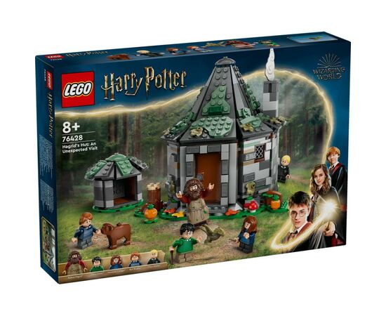 Конструктор LEGO Harry Potter Хатинка Геґріда: Несподівані гості 896 деталей (76428)