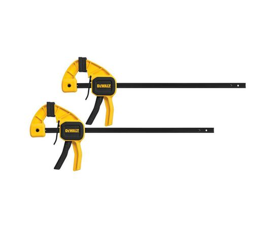 Струбцина DeWALT "M" тригерні (швидкозатискні), 300мм, тиск 63 кг, 2 шт. (DWHT0-83158)