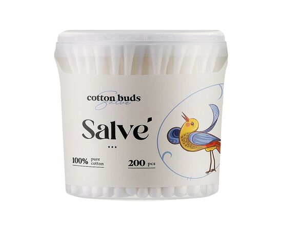Ватні палички Salve 200 шт. (5853954200591)