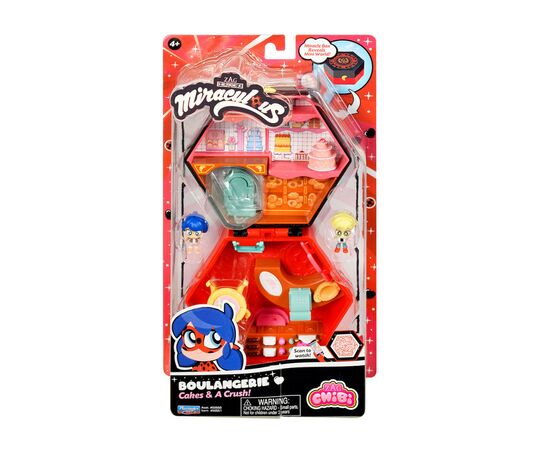 Игровой набор Miraculous Леди Баг и Супер-Кот серии Chibi- Пекарня Буланжери (50551), изображение 2 Игровой набор Miraculous Леди Баг и Супер-Кот серии Chibi- Пекарня Буланжери (50551), изображение 2