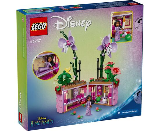 Конструктор LEGO Disney Princess Classic Квітковий горщик Ізабели 641 деталь (43237), зображення 7 Конструктор LEGO Disney Princess Classic Квітковий горщик Ізабели 641 деталь (43237), зображення 7